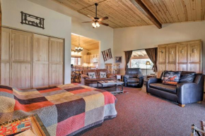5-Acre Moab Studio with BBQ and Stunning Mtn Views
